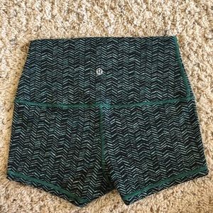 Lululemon high waisted shorts